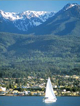 Port Angeles Harbor on the Olympic Peninsula
